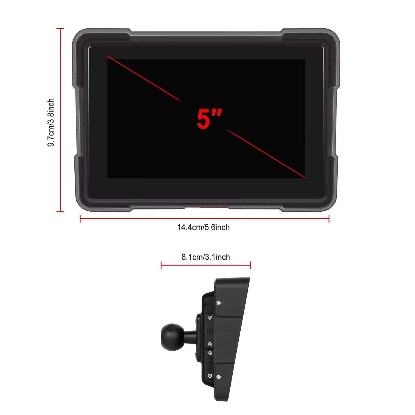 MOTO DISPLAY HD 5”