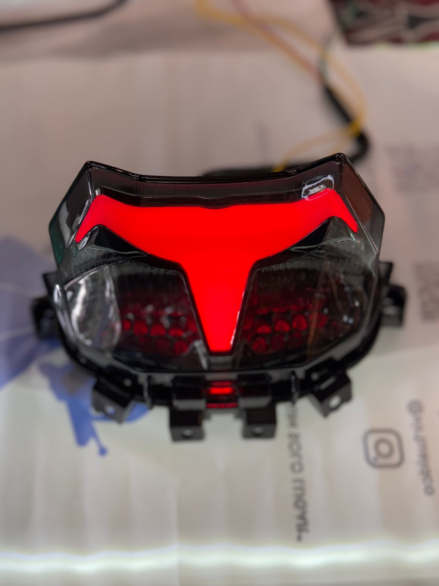 STOP INTEGRADO YAMAHA MT09 V4