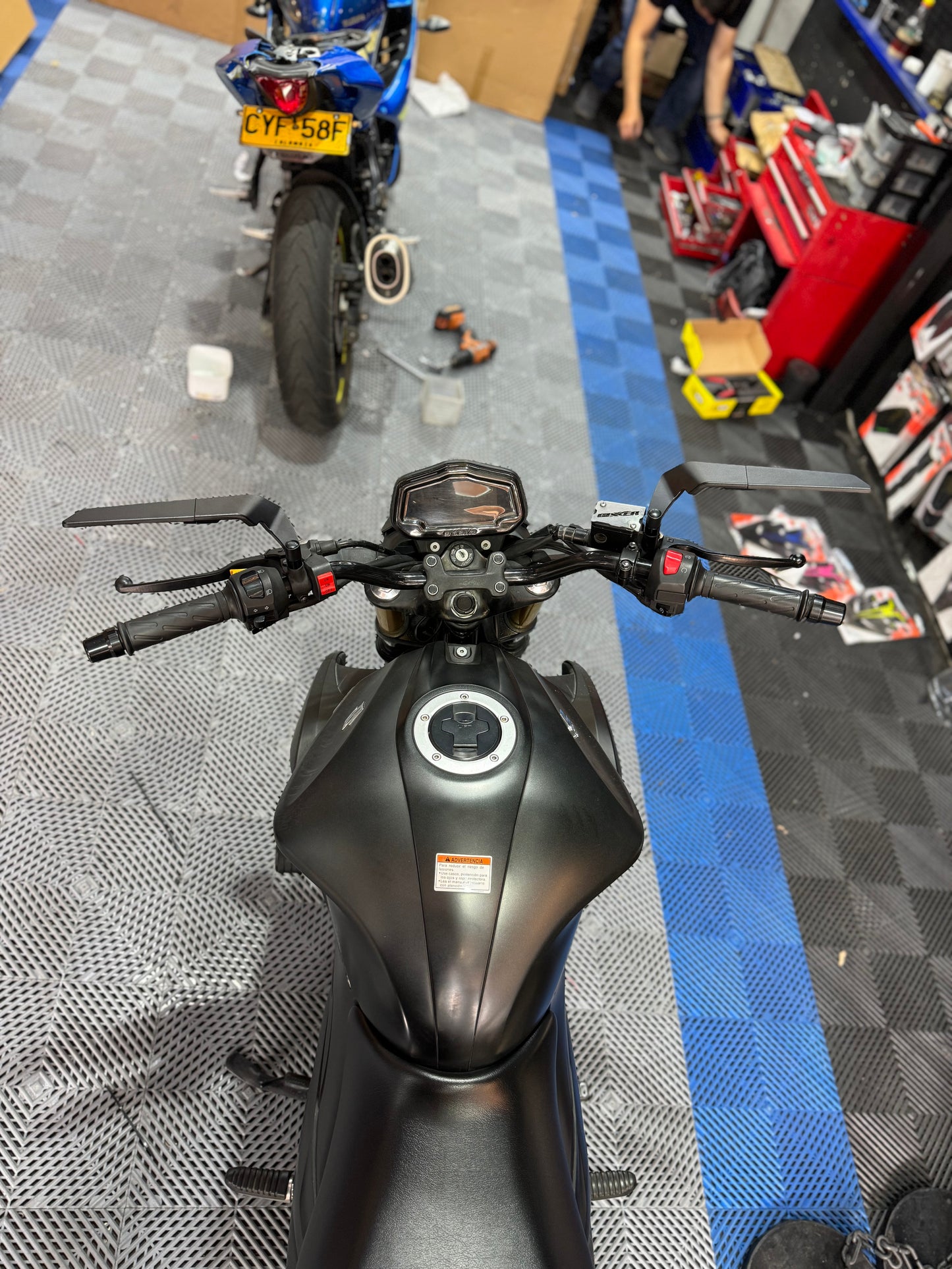 ESPEJOS ALERON SUZUKI GIXXER