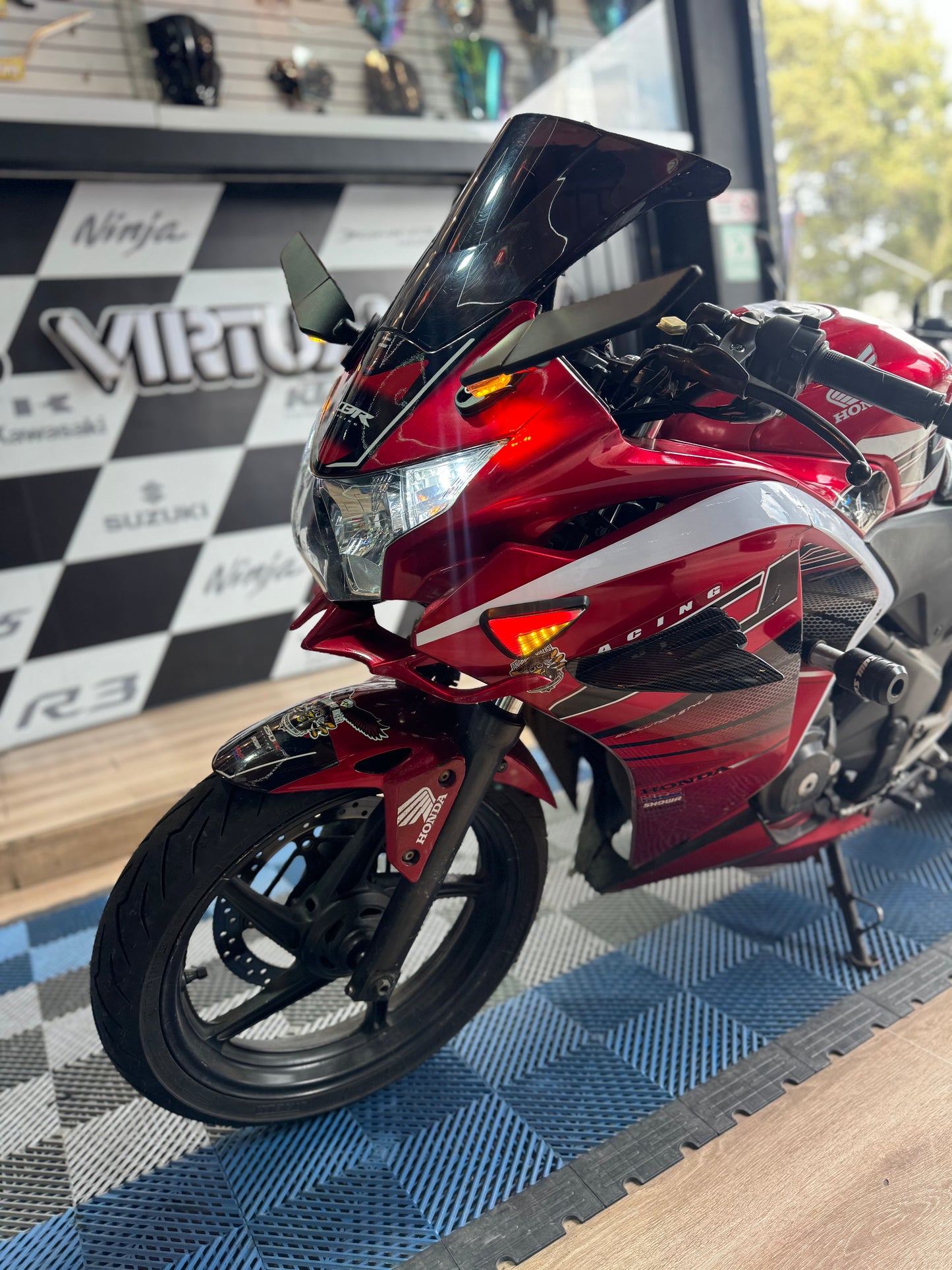 ESPEJOS ALERON HONDA CBR250