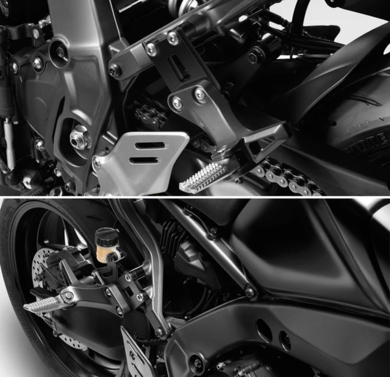EXTENSORES DE POSAPIES YAMAHA MT09 V3