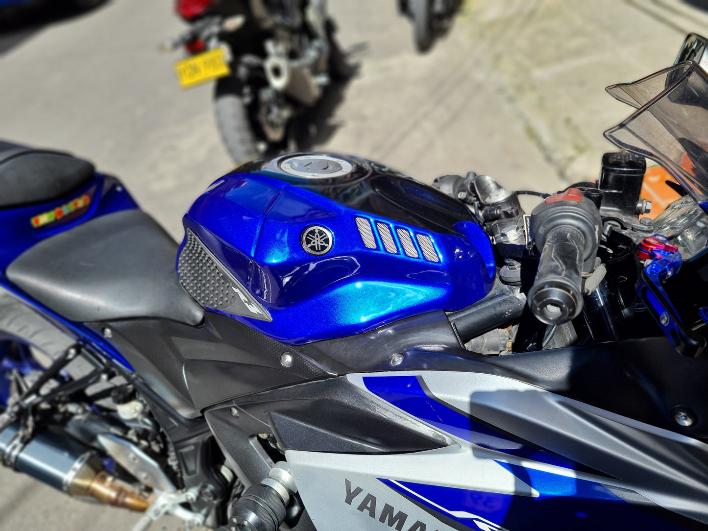 COVER TANK TIPO R1 YAMAHA R3