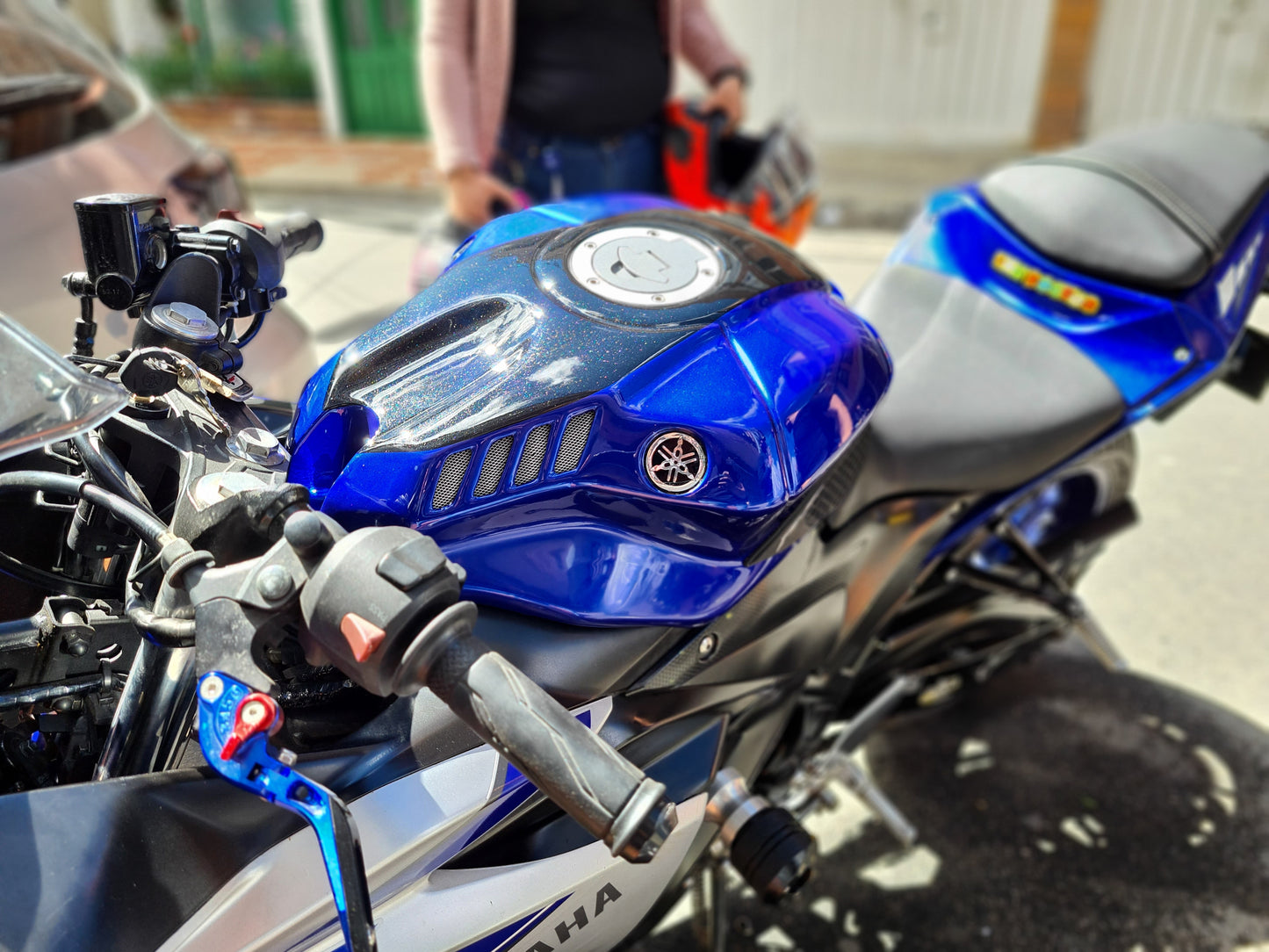COVER TANK TIPO R1 YAMAHA R3