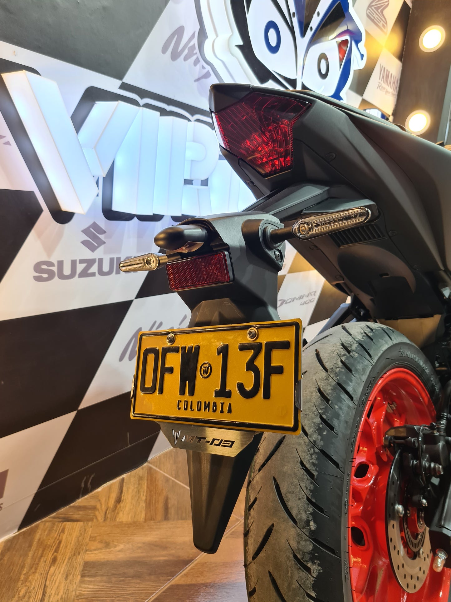 PROTECTOR DE PLACA YAMAHA MT03