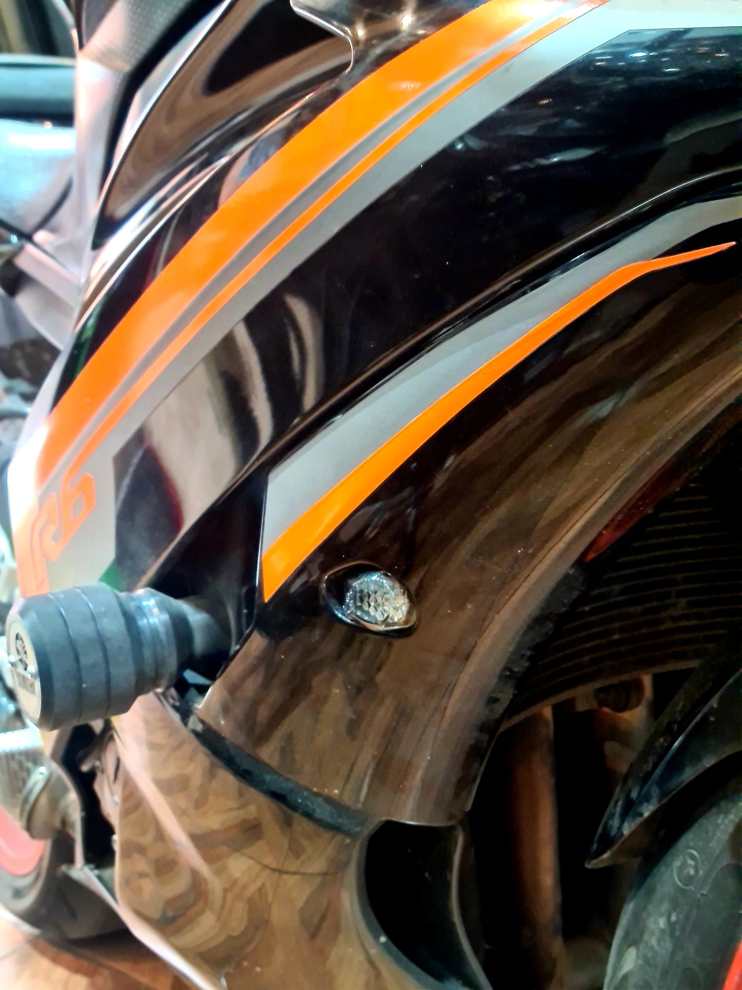 DIRECCIONALES LED GOTA YAMAHA R6R