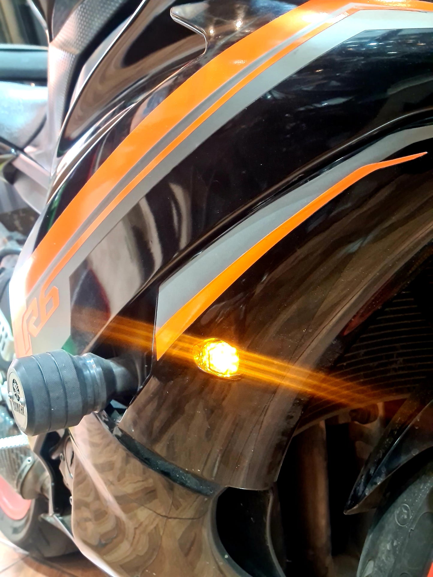 DIRECCIONALES LED GOTA YAMAHA R6R