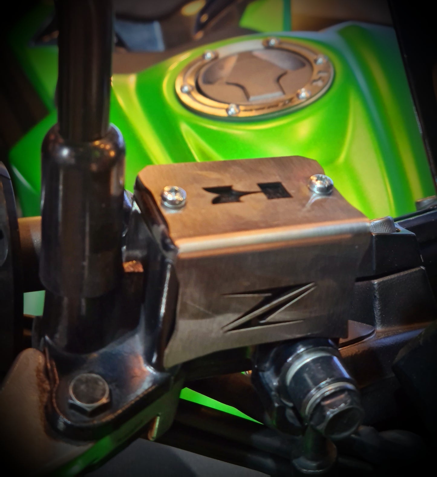 PROTECTOR BOMBA FRENÓ DELANTERO KAWASAKI Z250