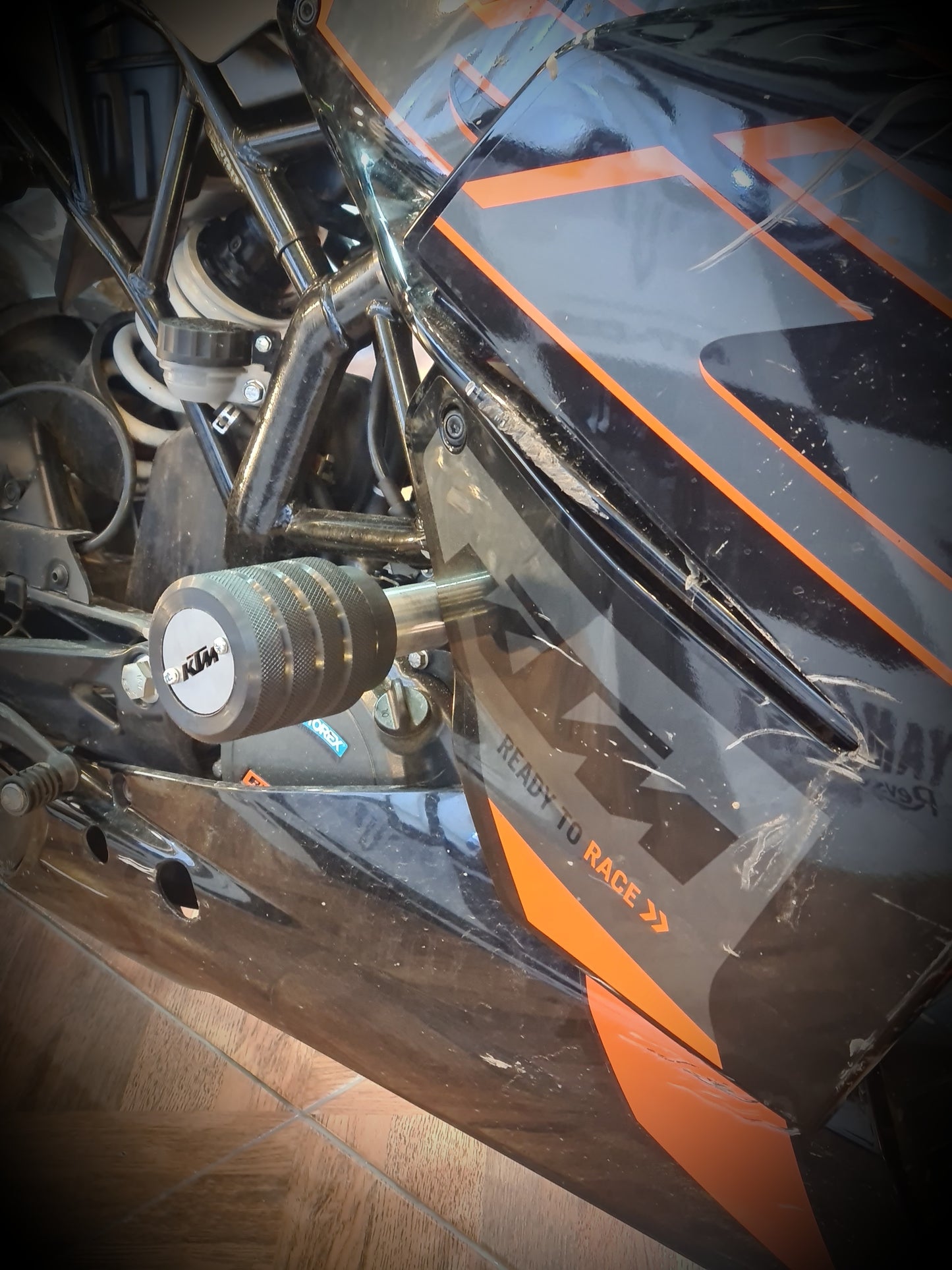 SLIDERS KTM RC200
