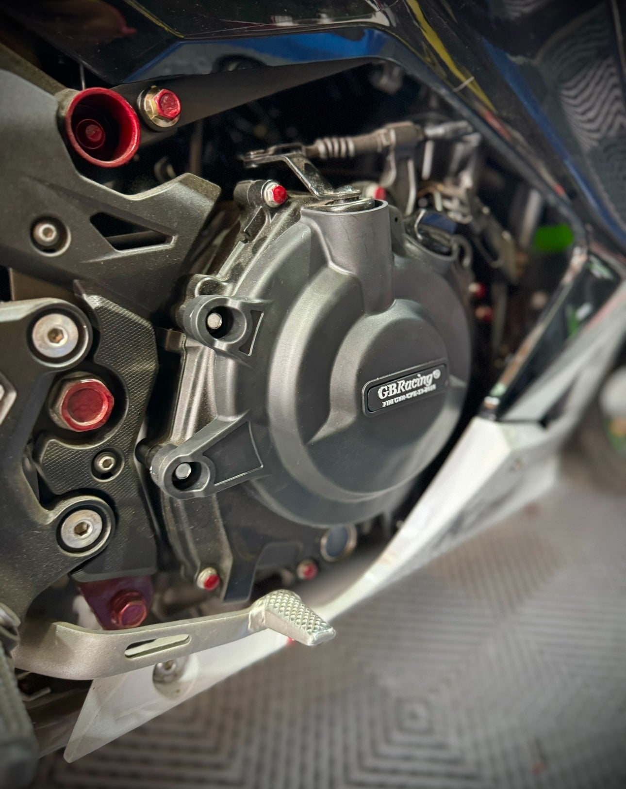 SLIDERS CUBIERTA DE MOTOR KAWASAKI NINJA400