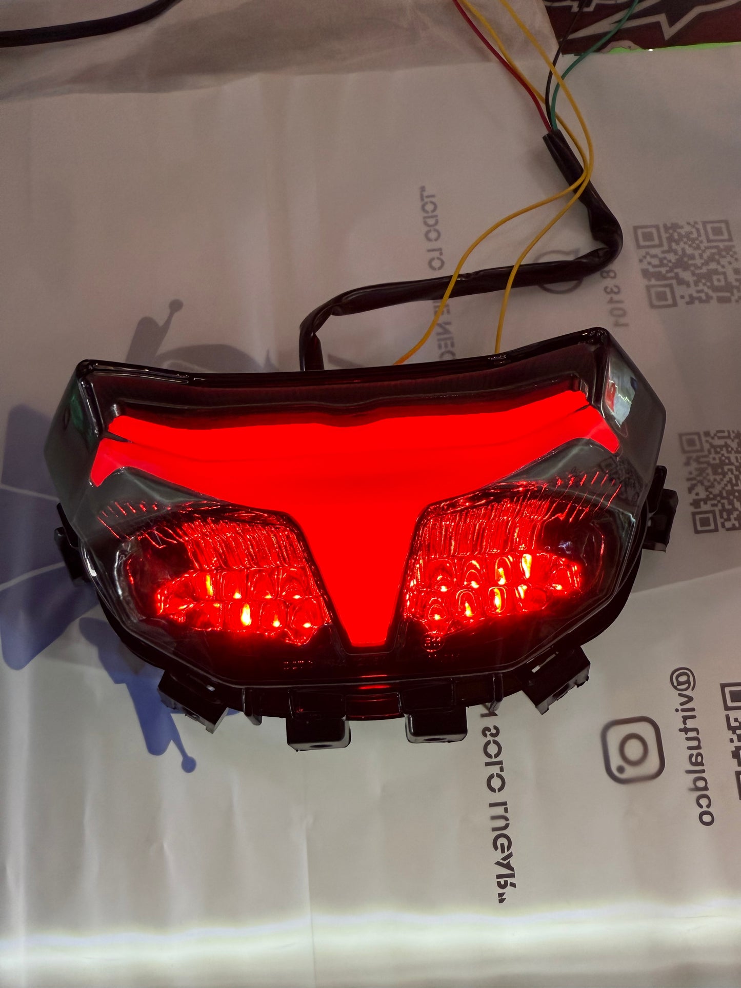 STOP INTEGRADO YAMAHA MT09 V4