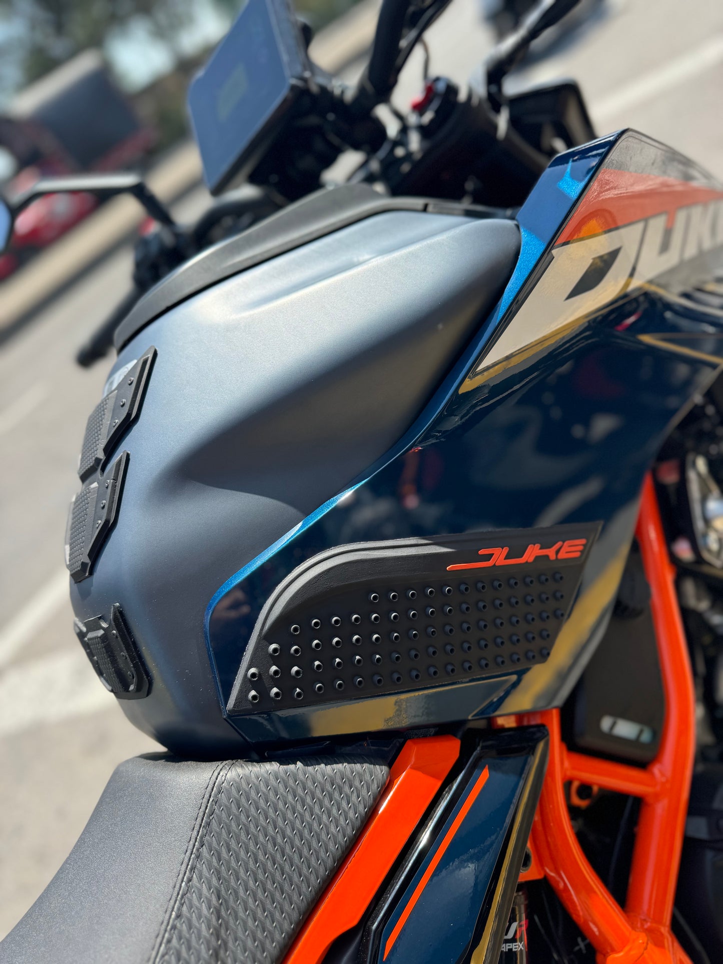 STOMP GRIPS 7D KTM DUKE250-290 TERCERA GENERACIÓN