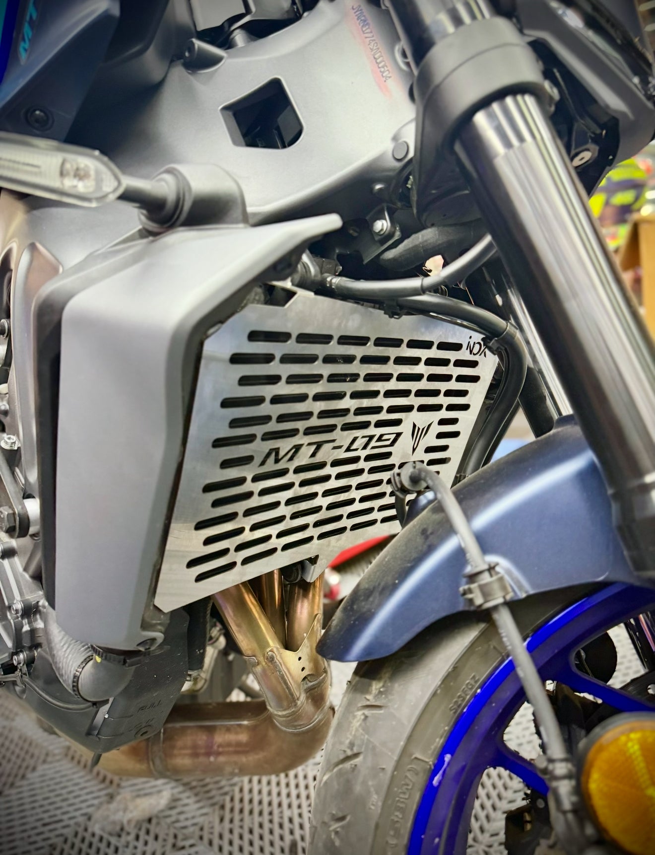 PROTECTOR DE RADIADOR YAMAHA MT09