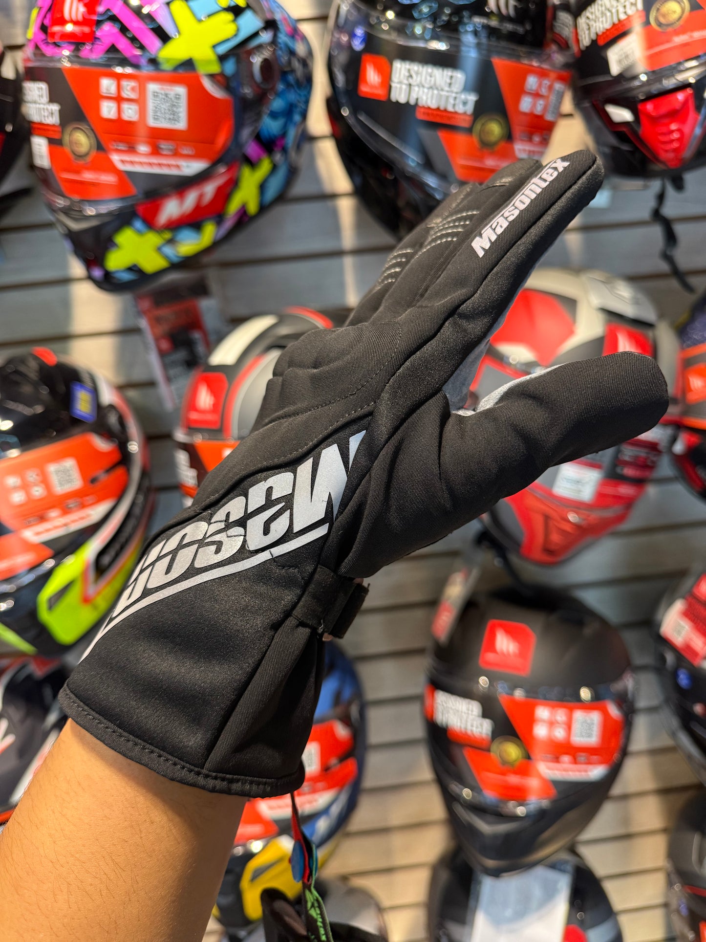 GUANTES IMPERMEABLES MASONTEX