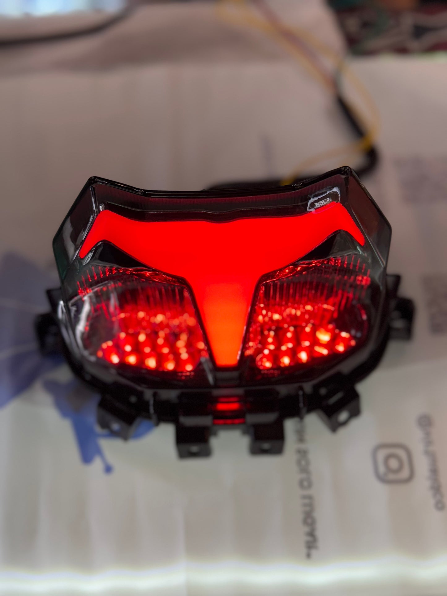 STOP INTEGRADO YAMAHA MT09 V4