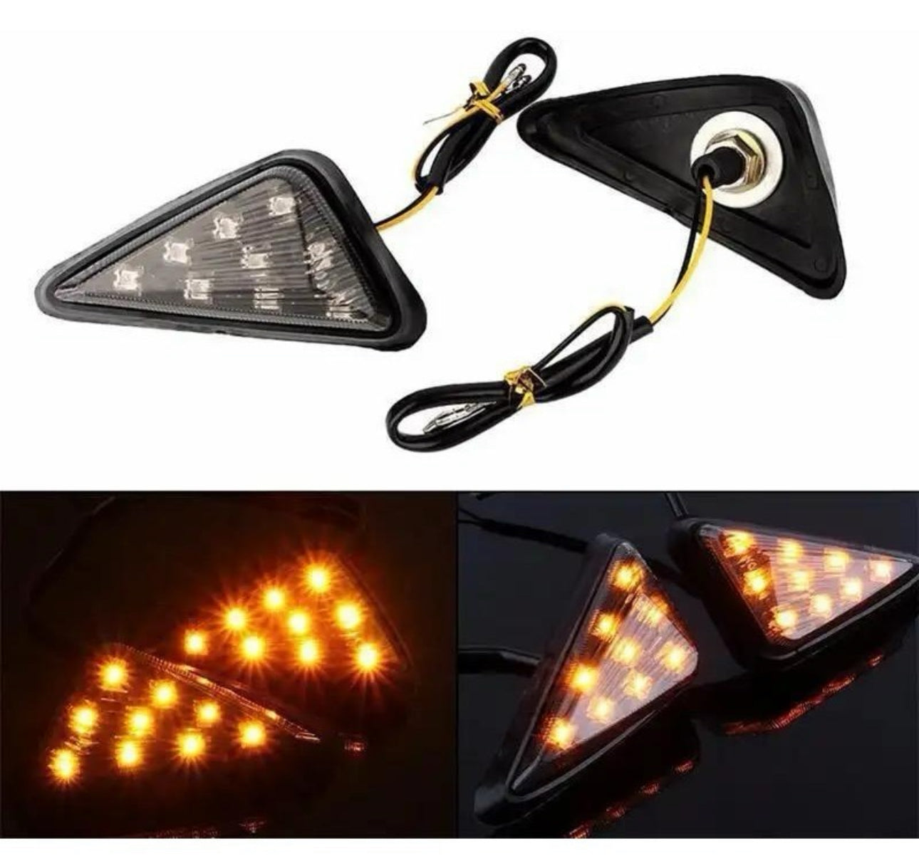 DIRECCIONALES LED TRIANGULAR PARA CARENADA