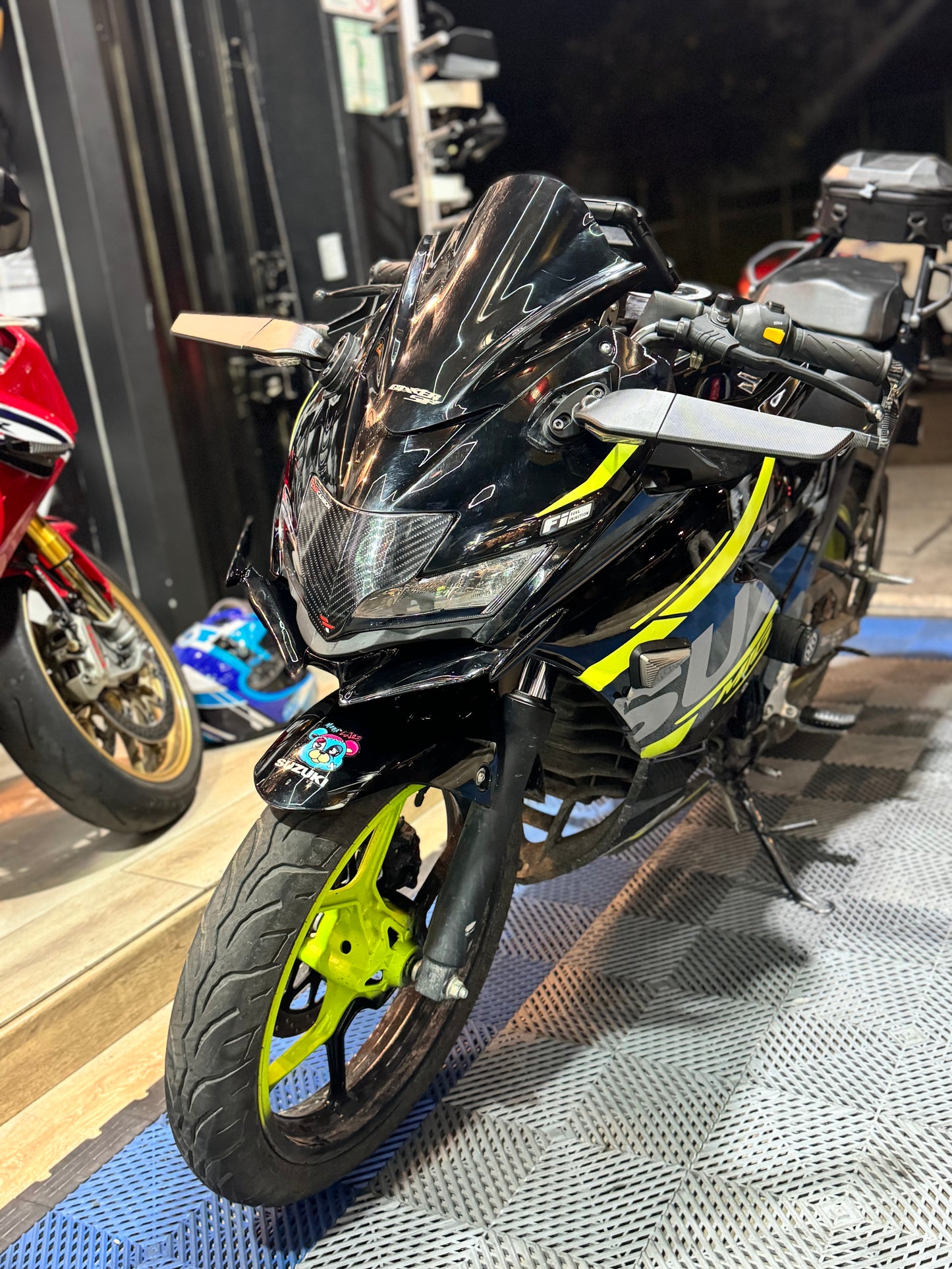 ESPEJOS ALERON SUZUKI GIXXER 150SF - 250SF