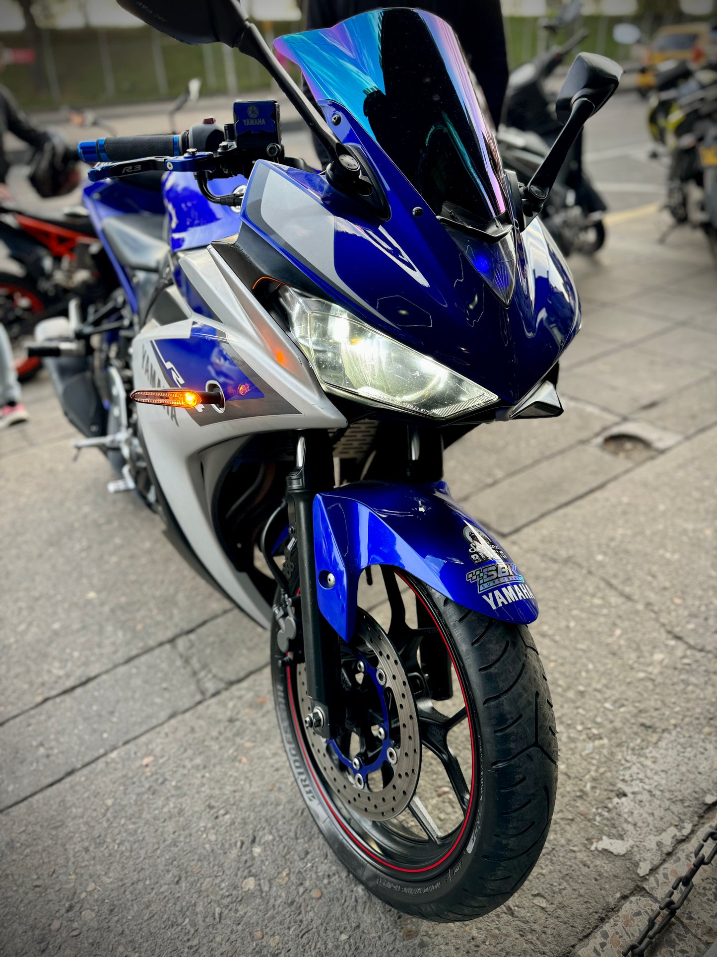DIRECCIONALES LED YAMAHA R3