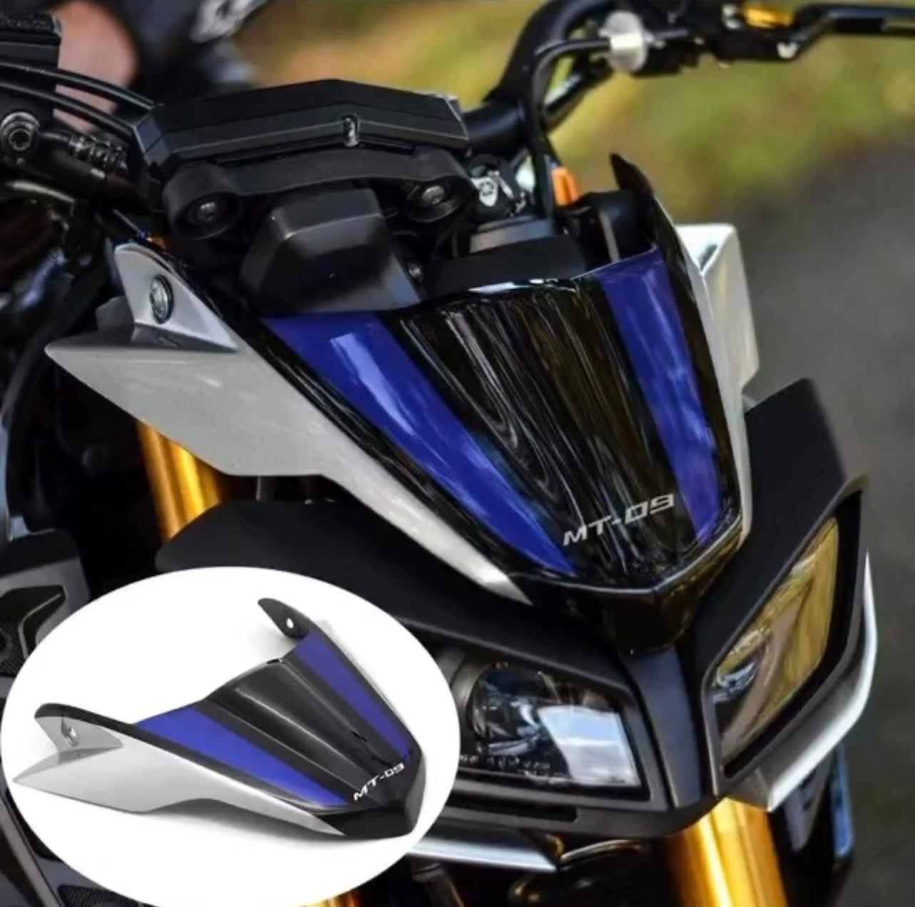 COVER FRONTAL YAMAHA MT09 V2