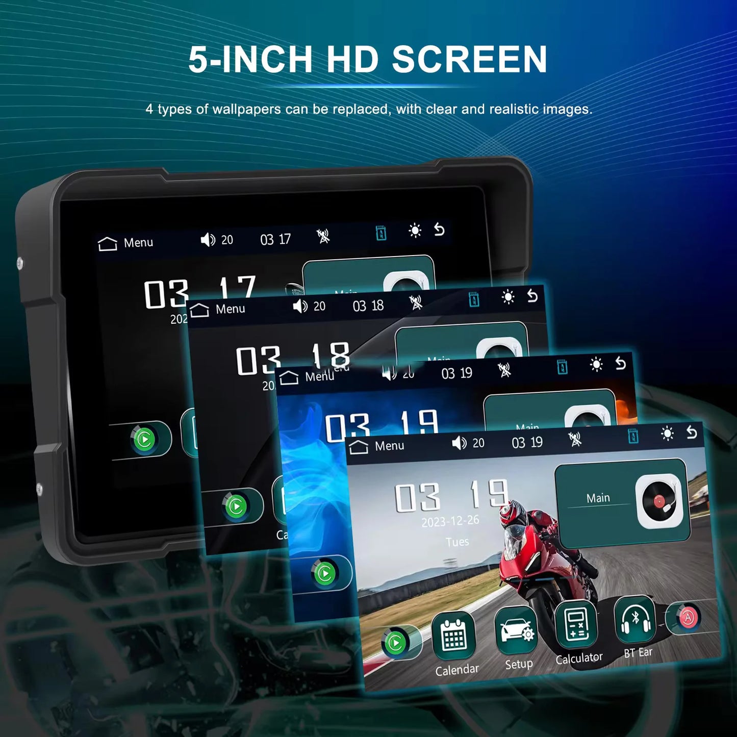 MOTO DISPLAY HD 5”