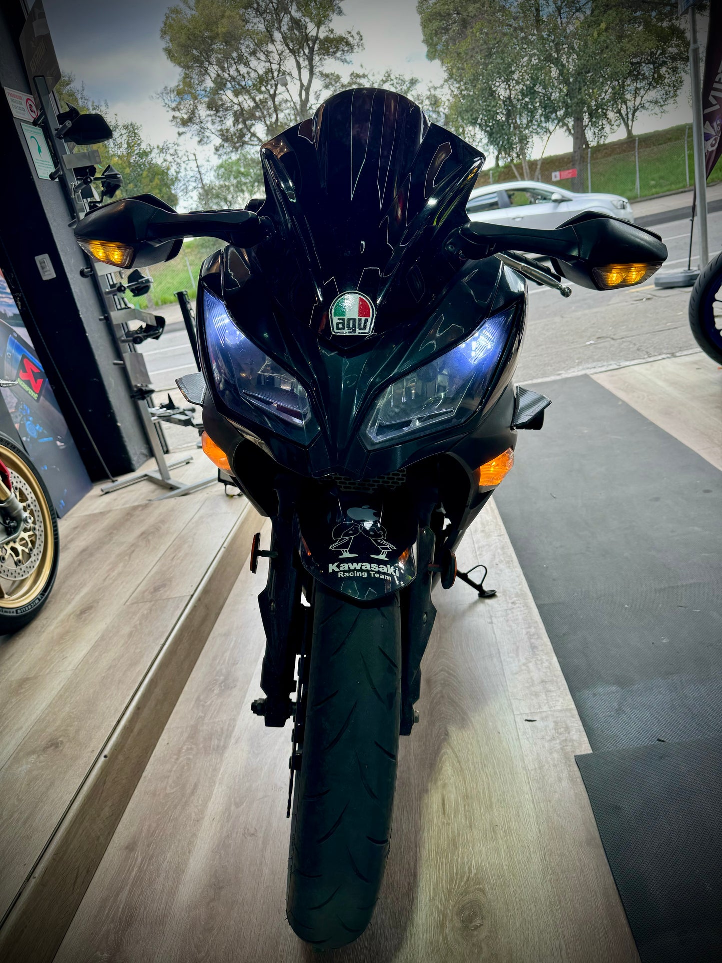 ESPEJOS CON DIRECCIONALES KAWASAKI NINJA300