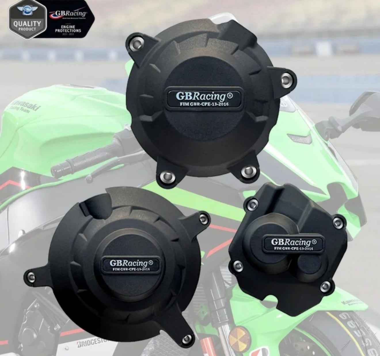 SLIDERS CUBIERTA DE MOTOR KAWASAKI ZX10R 2020-2023