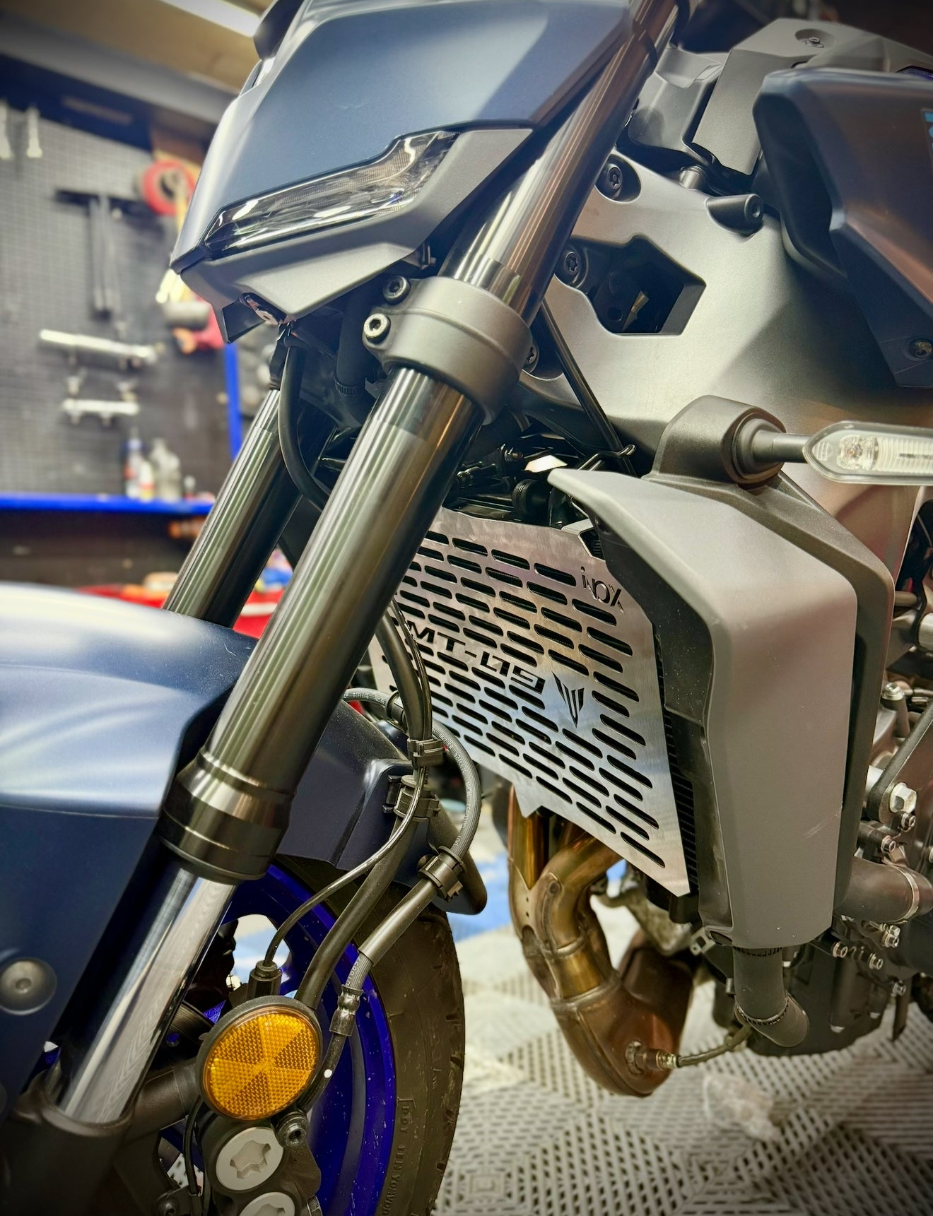 PROTECTOR DE RADIADOR YAMAHA MT09