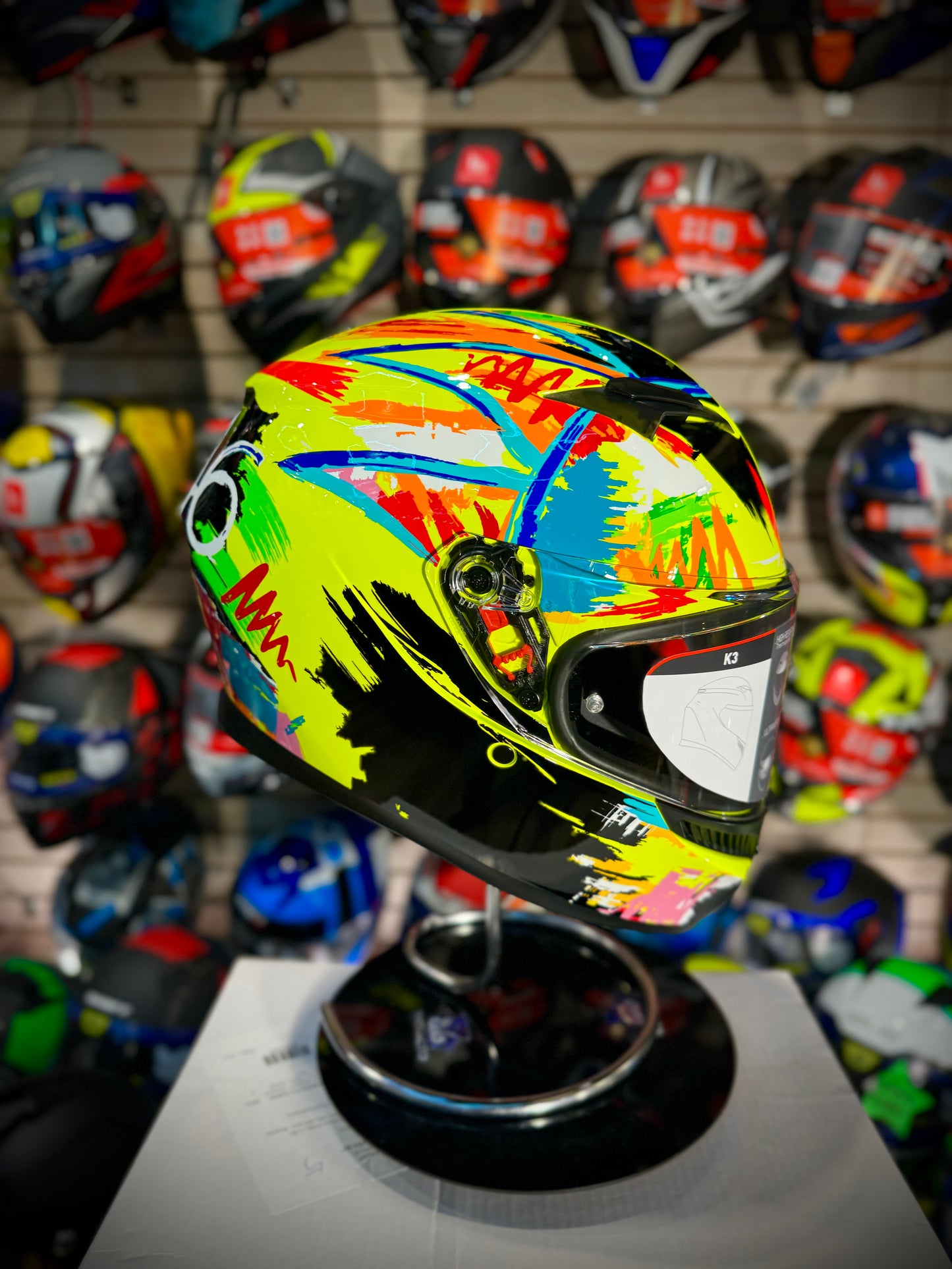 AGV K3 ROSSI WINTER TEST 2019