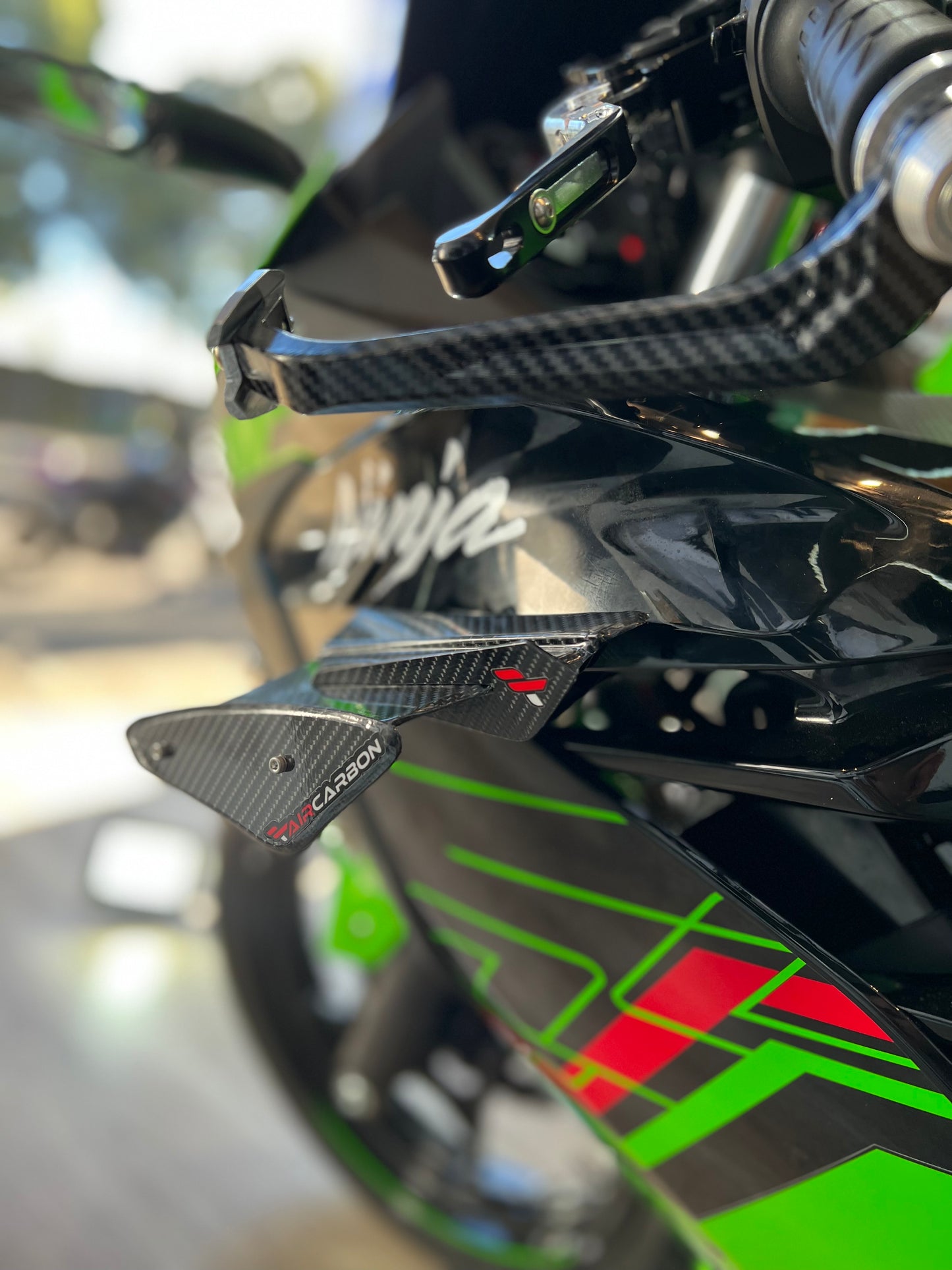 ALERONES LATERALES CARGA CENTRAL KAWASAKI NINJA400