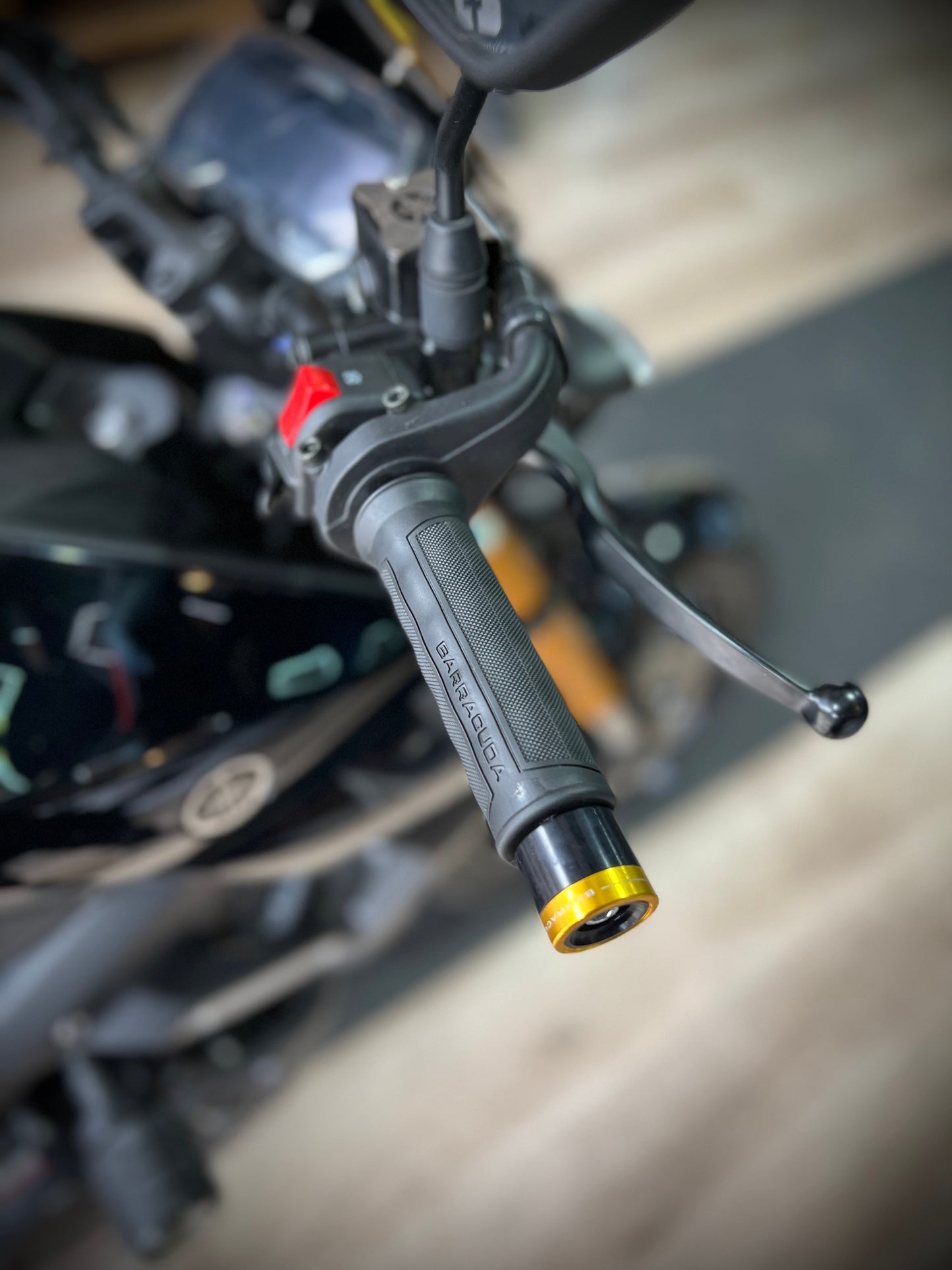 GRIPS MANILARES BARRACUDA CAUCHO
