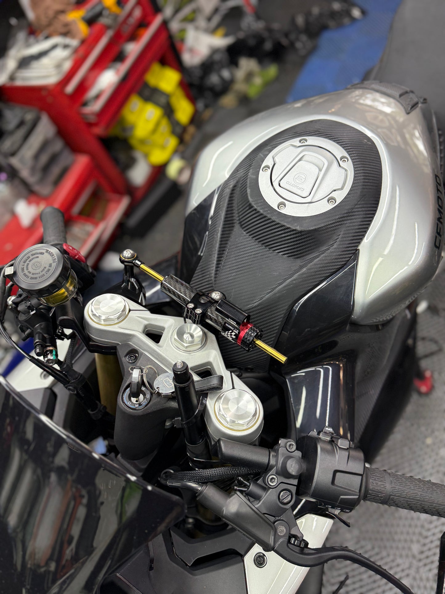 ESTABILIZADOR DE DIRECCION CF MOTO 450SR