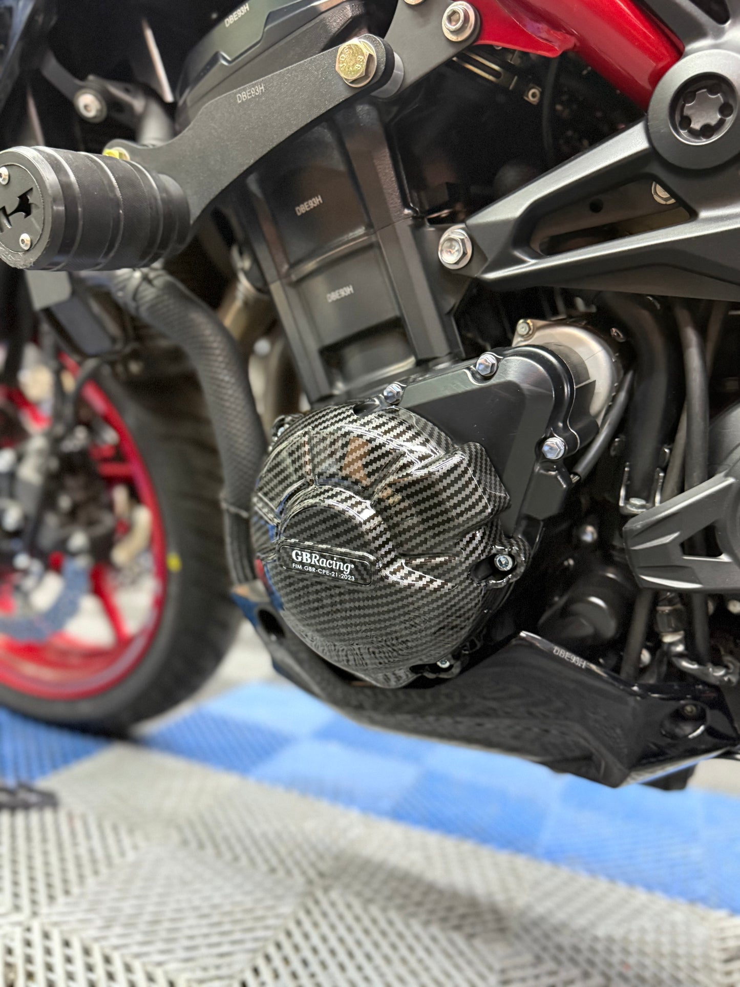 SLIDERS CUBIERTA DE MOTOR KAWASAKI Z900