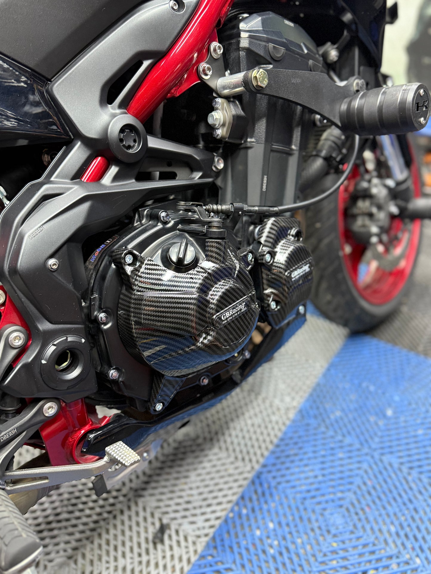 SLIDERS CUBIERTA DE MOTOR KAWASAKI Z900