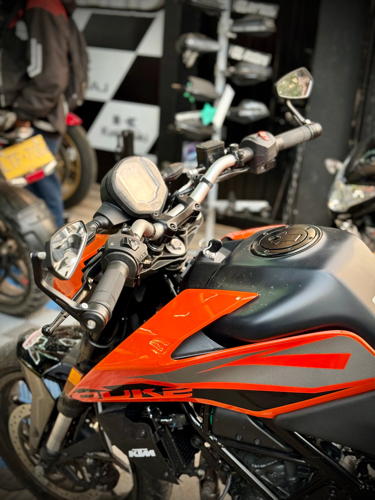 ESPEJOS CAFE RACER