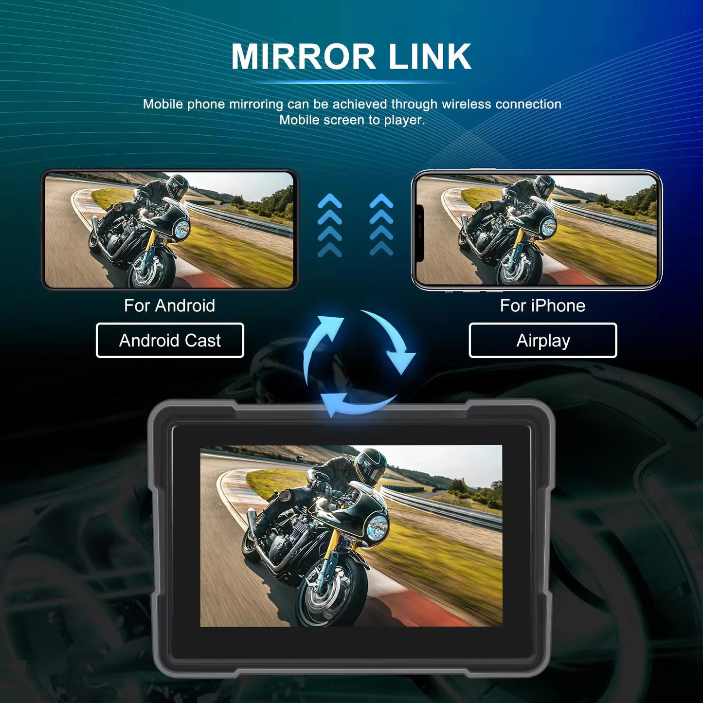 MOTO DISPLAY HD 5”