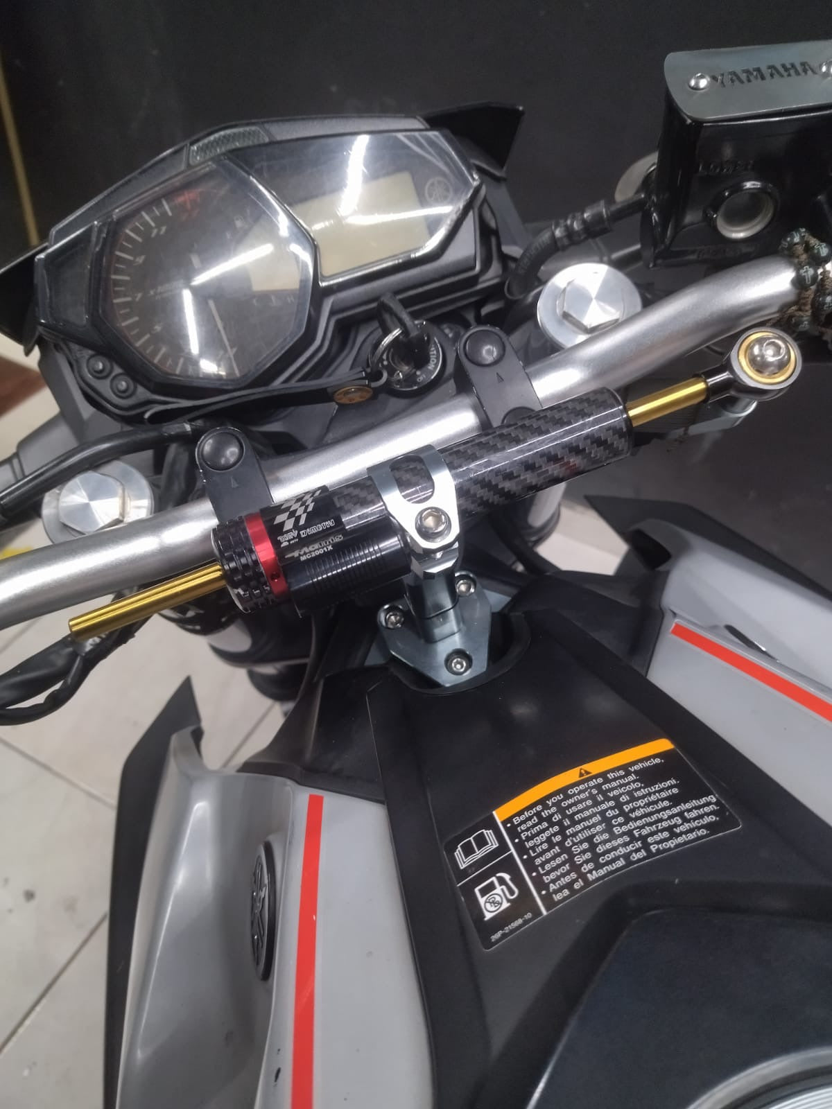 ESTABILIZADOR DE DIRECCION YAMAHA MT03 2016-2019
