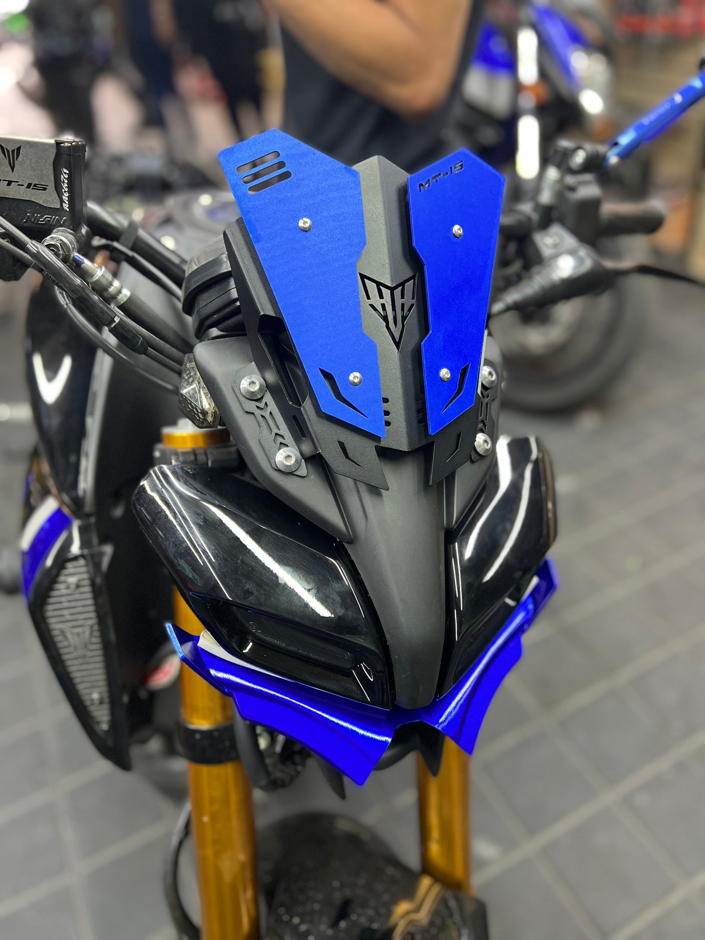 CÚPULA METÁLICA YAMAHA MT15