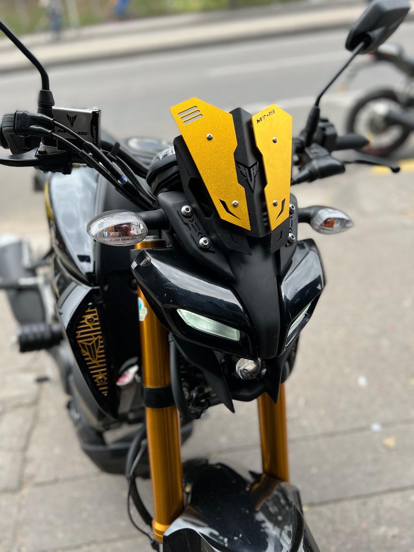CÚPULA METÁLICA YAMAHA MT15
