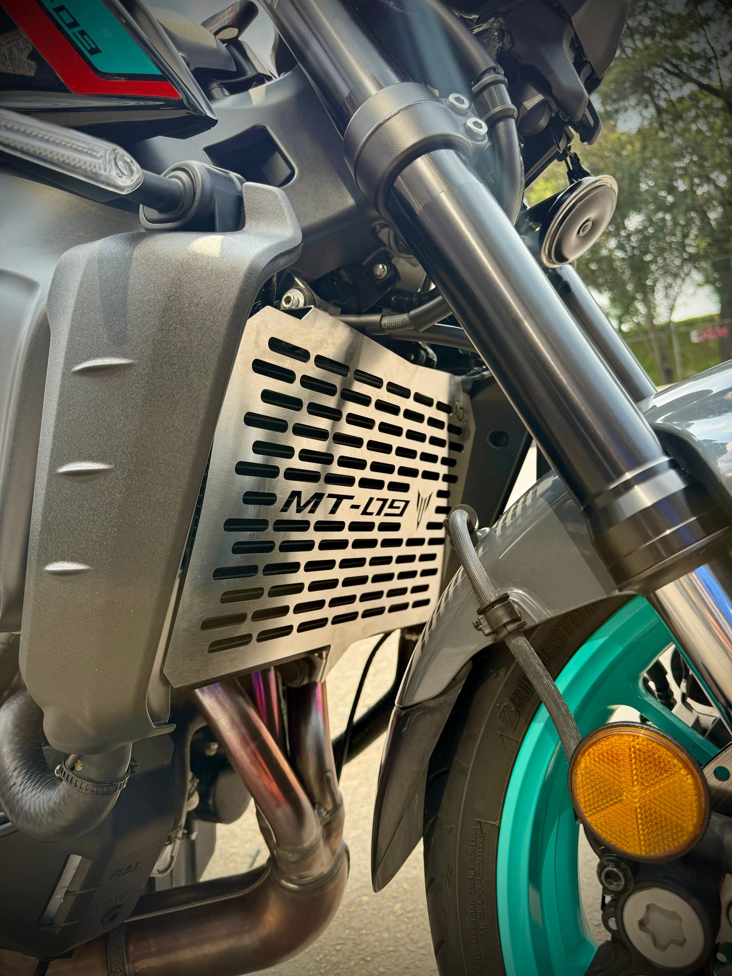 PROTECTOR DE RADIADOR YAMAHA MT09