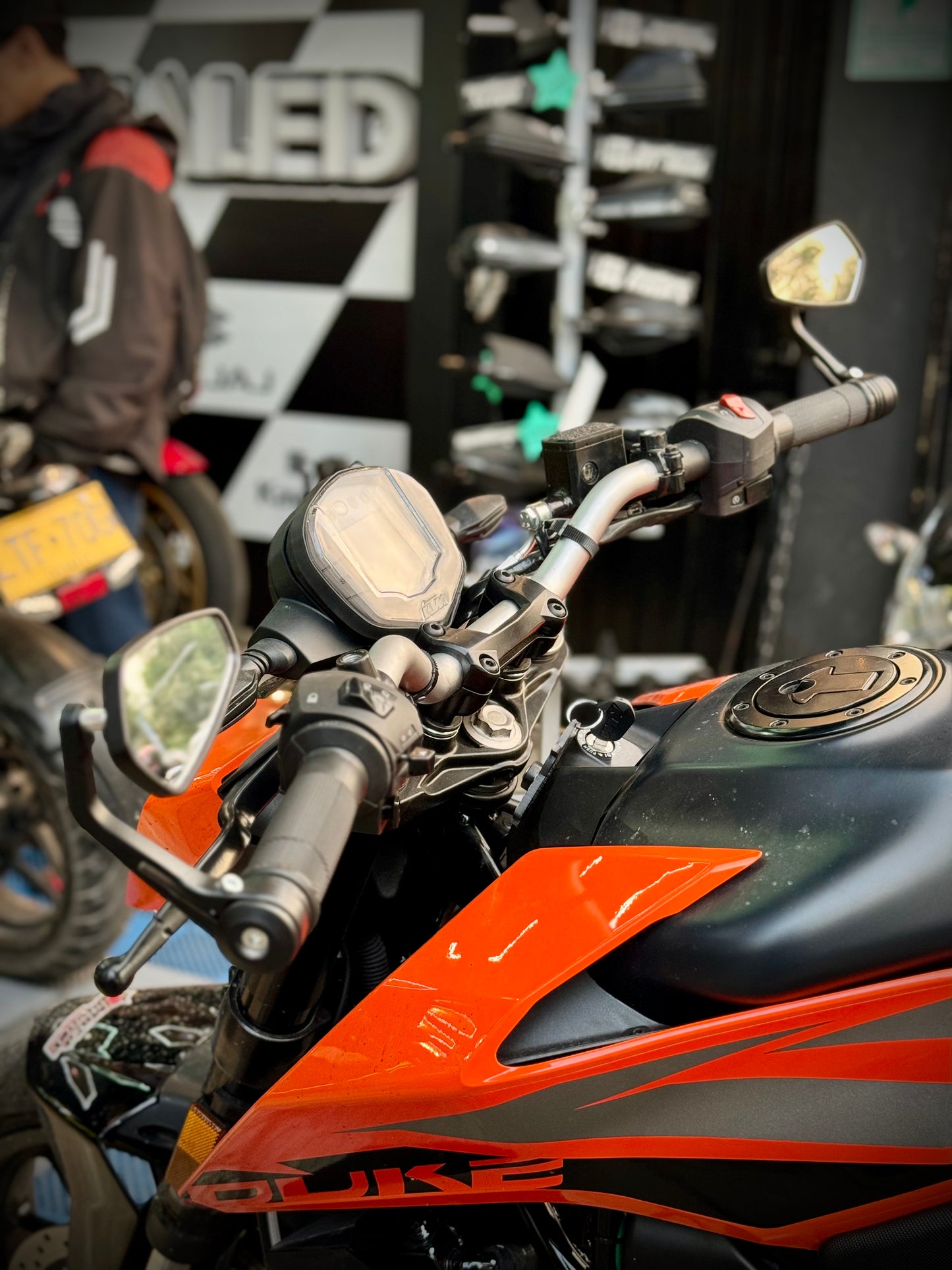 ESPEJOS CAFE RACER