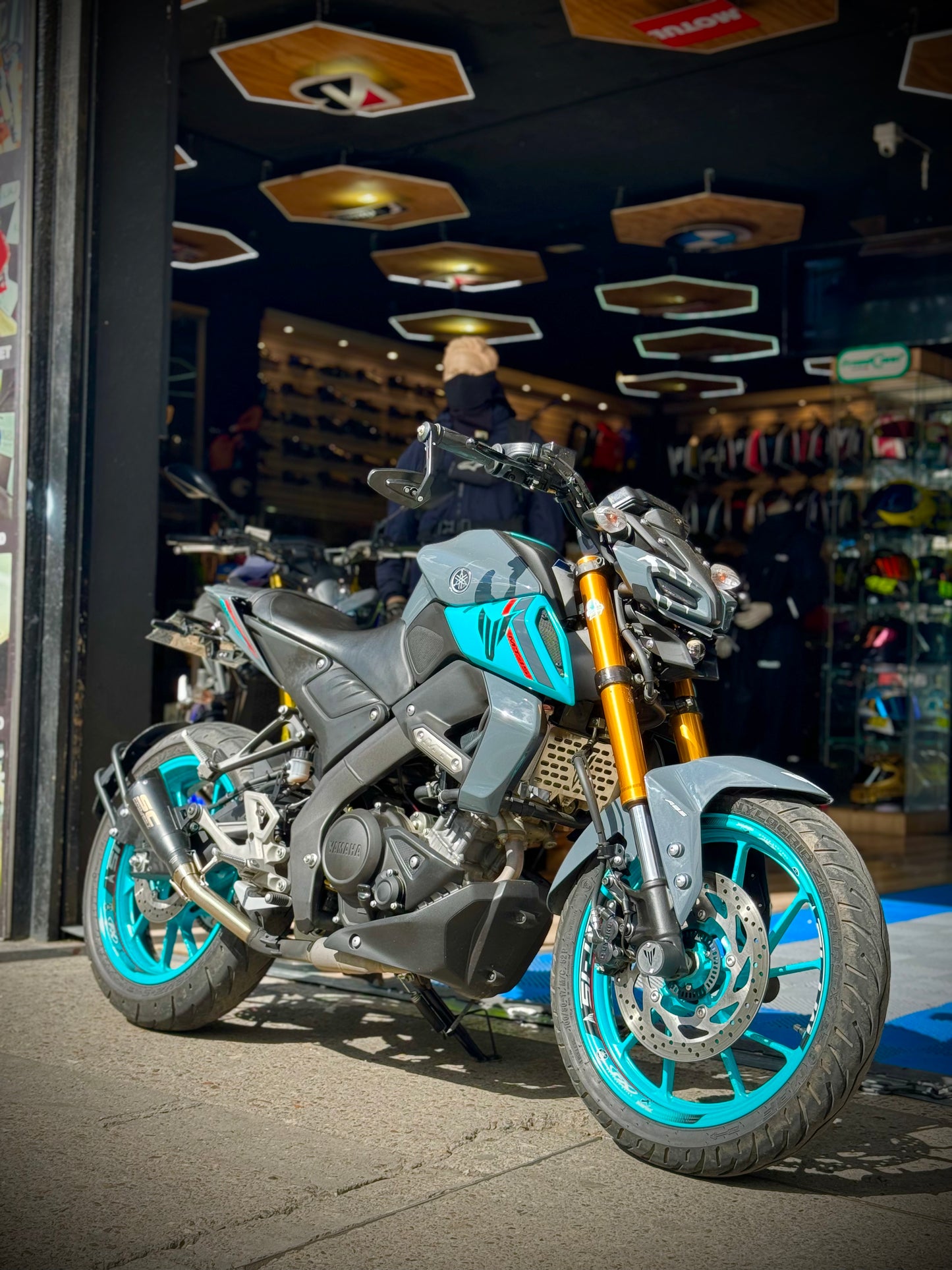 ESPEJOS CAFE RACER YAMAHA MT15