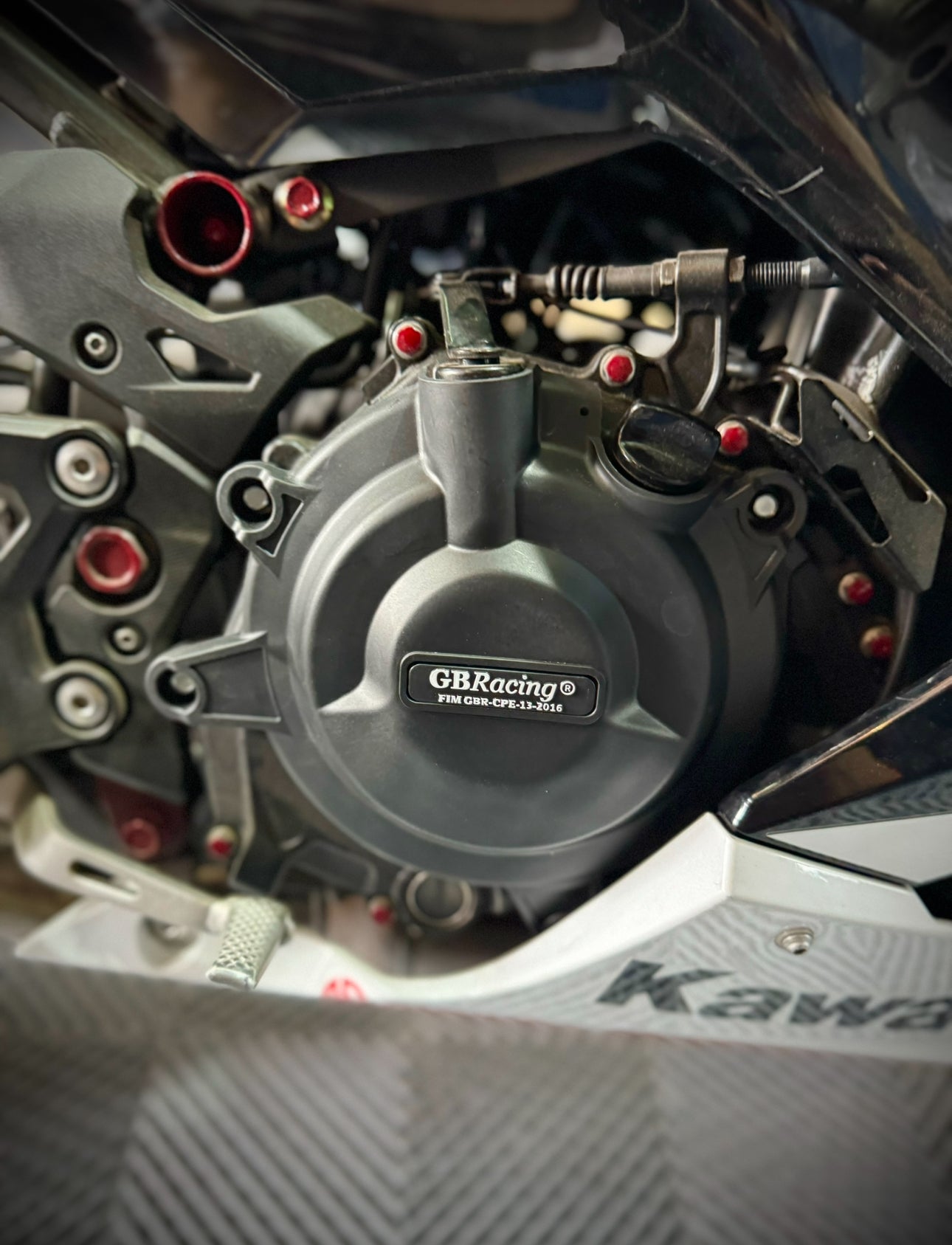 SLIDERS CUBIERTA DE MOTOR KAWASAKI NINJA400