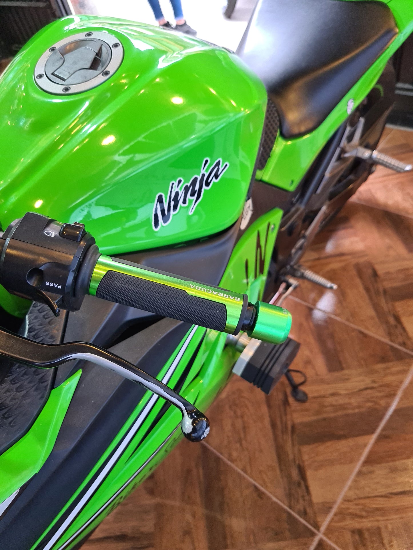 GRIPS BARRACUDA ALUMINIO KAWASAKI NINJA300-250