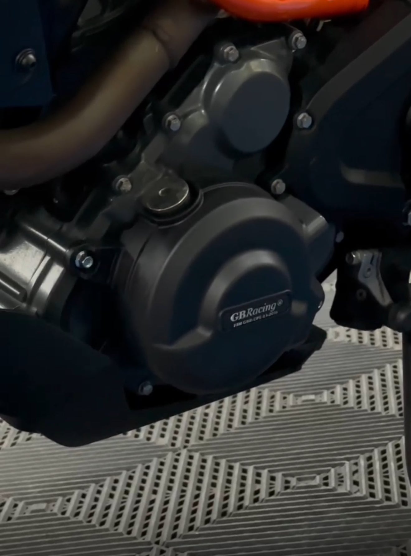SLIDERS CUBIERTA DE MOTOR KTM DUKE 390 2016-2023