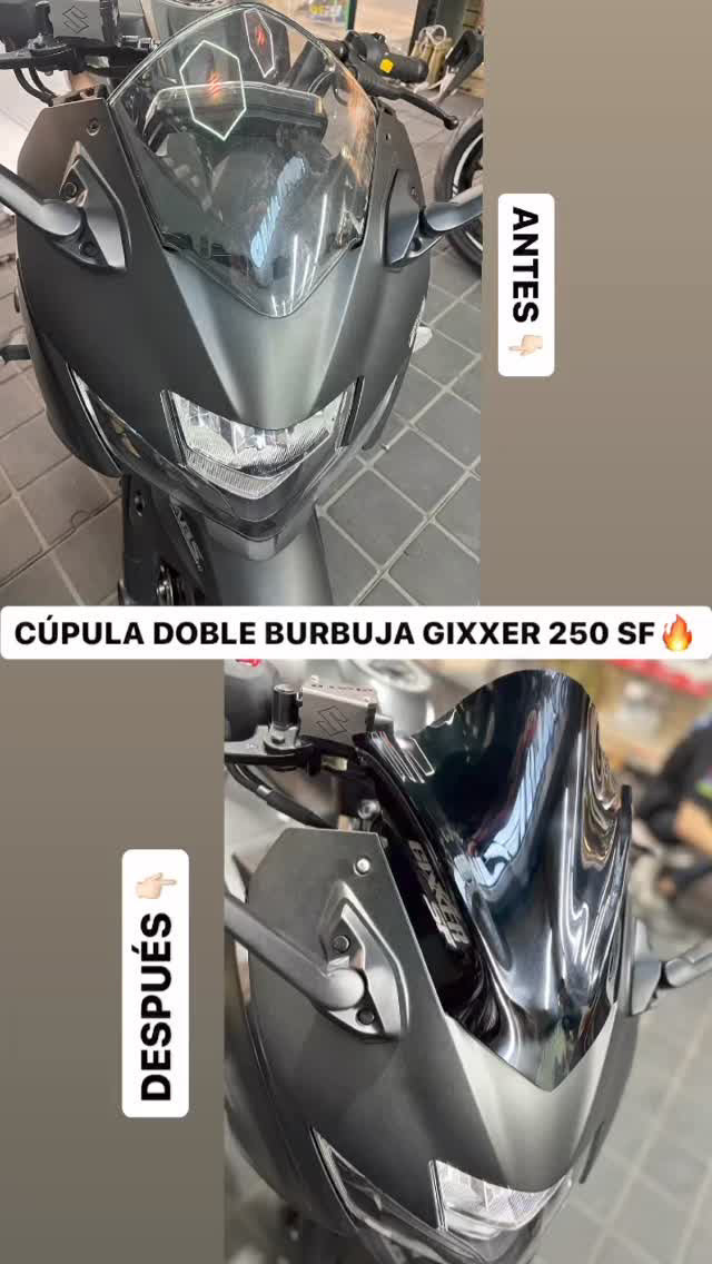 CUPULA SUZUKI GIXXER 150SF FI -250SF