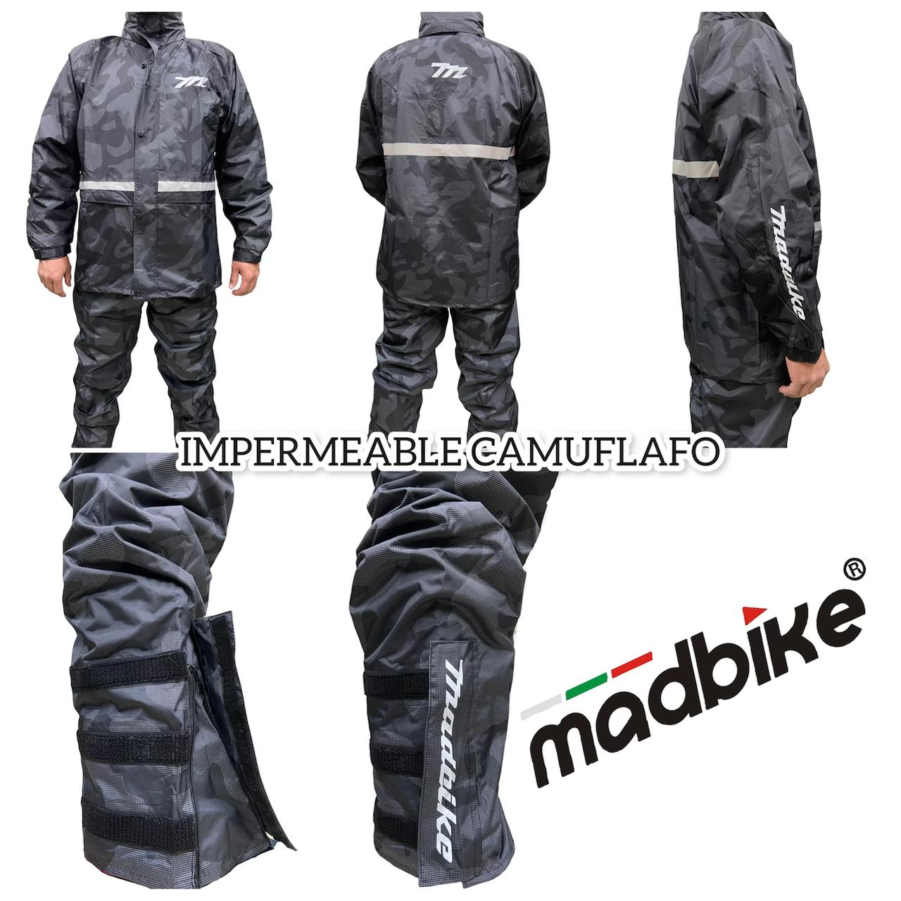 IMPERMEABLE MADBIKE CAMUFLADO