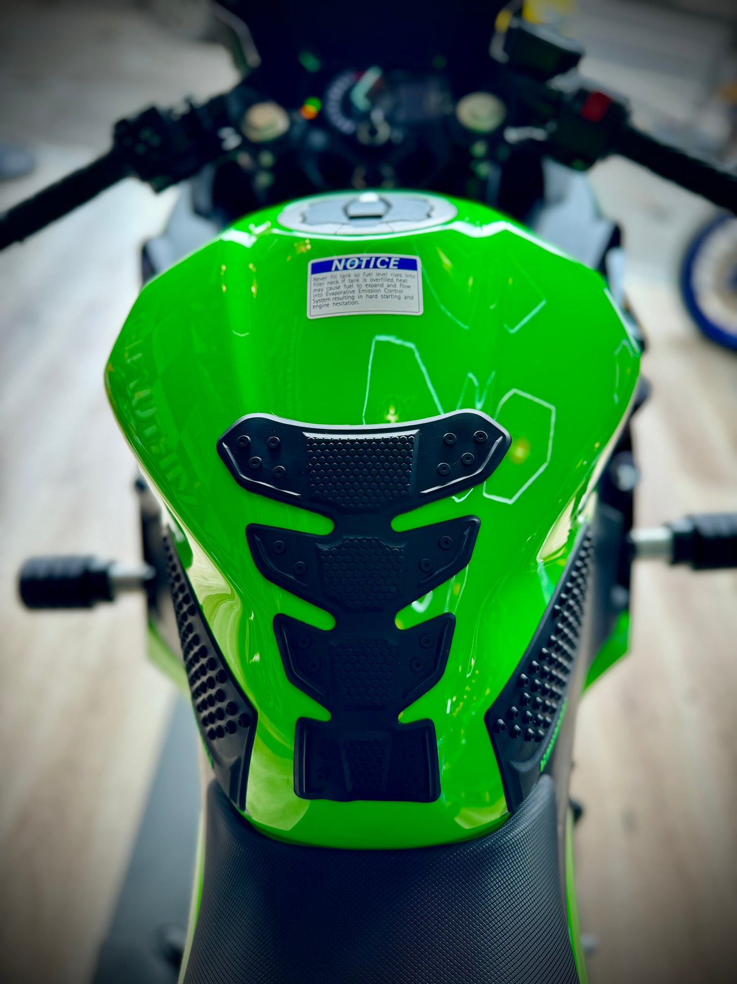 STOMP GRIPS 7D KAWASAKI NINJA400