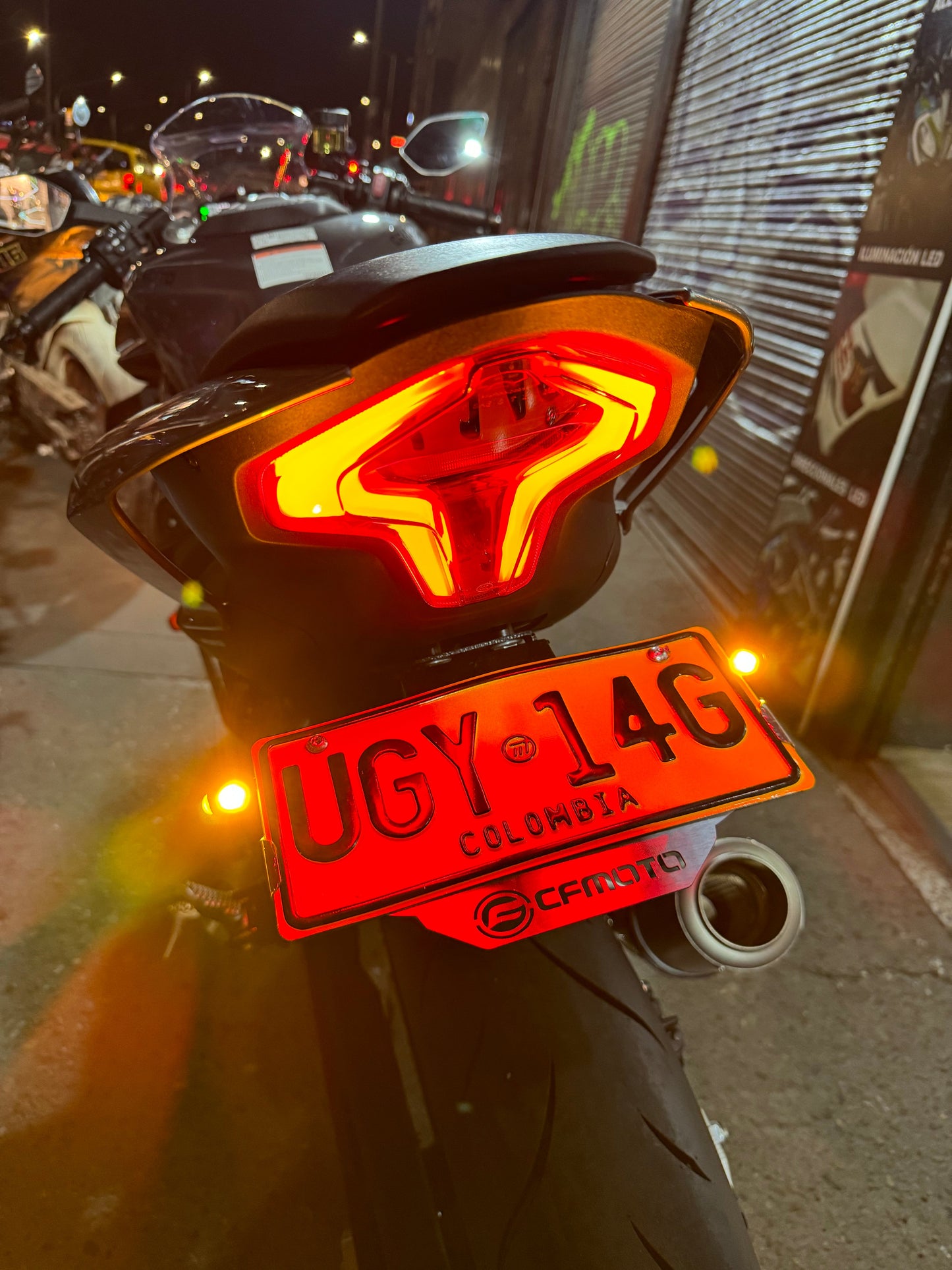 FENDER ELIMINATOR CFMOTO 450SR
