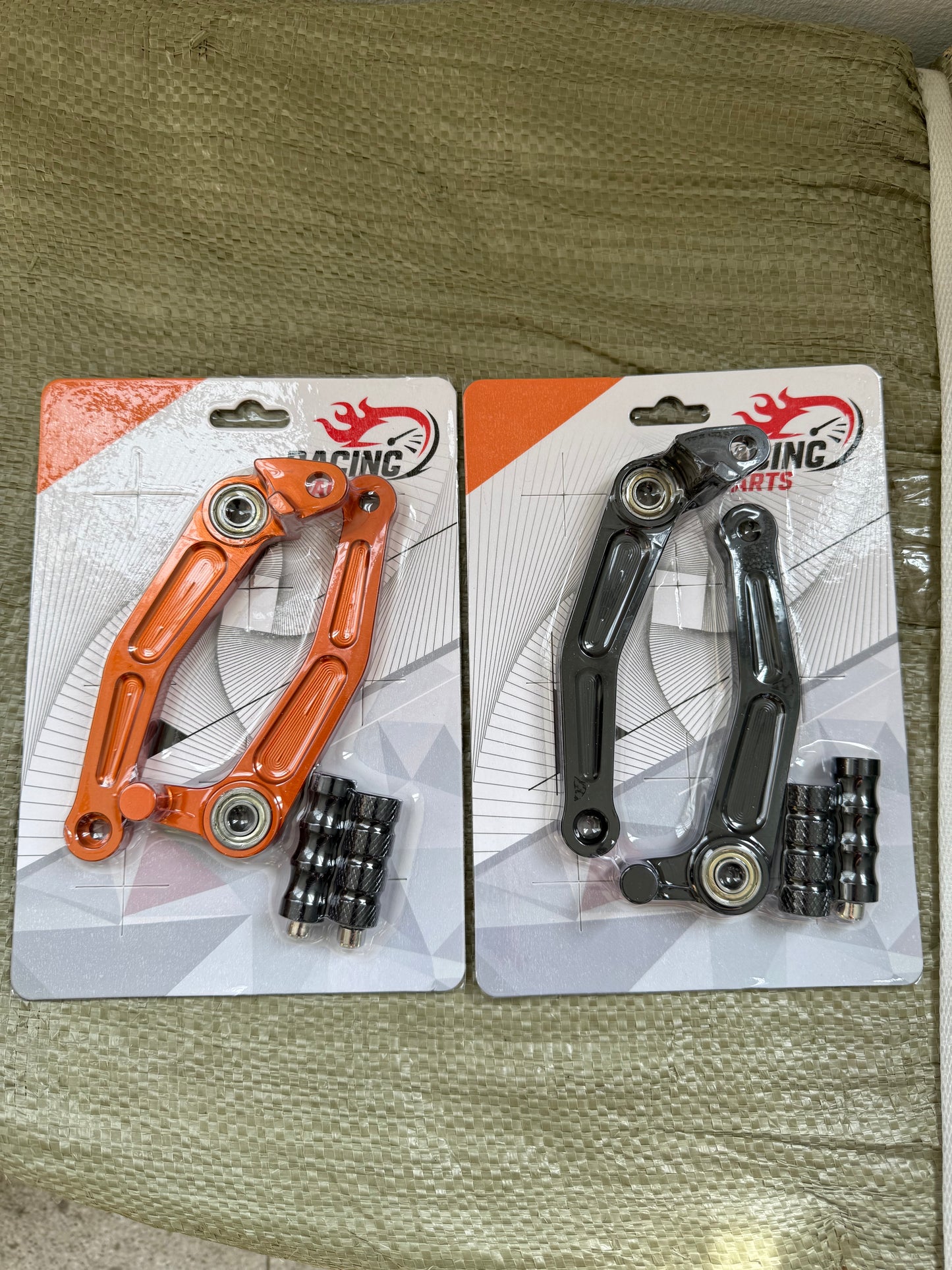 PALANCAS DE CAMBIO Y FRENO KTM