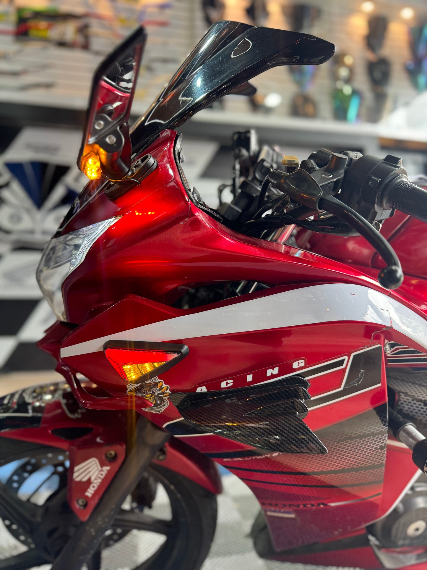 DIRECCIONALES LED NEON HONDA CBR250