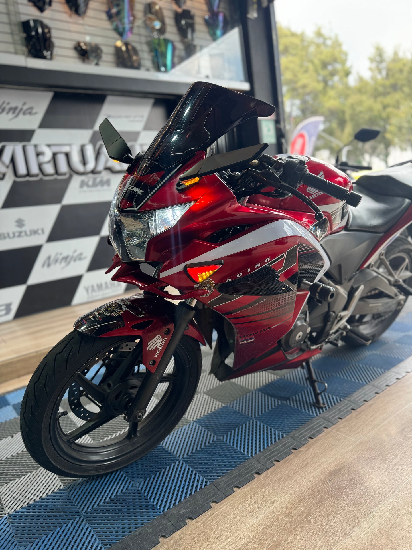 DIRECCIONALES LED NEON HONDA CBR250